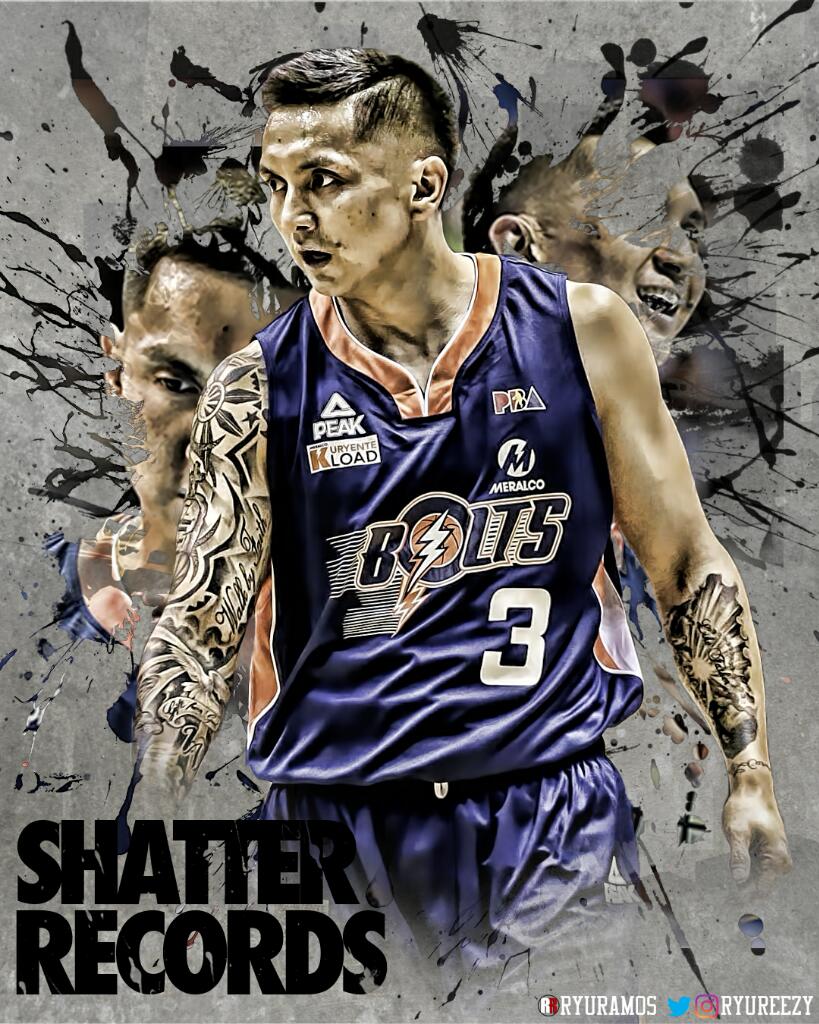 ryureezy's tweet photo. Congratulations @JAlapag3! The best three point shooter in the PBA History! #ShatterRecords https://t.co/jGOIK3EEbu