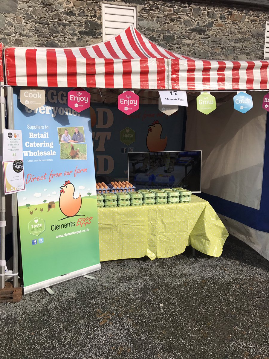 All set up at Ballywalter Estate! Come and visit us #loavesandfishes <a href="/Food_NI/">Food NI</a>