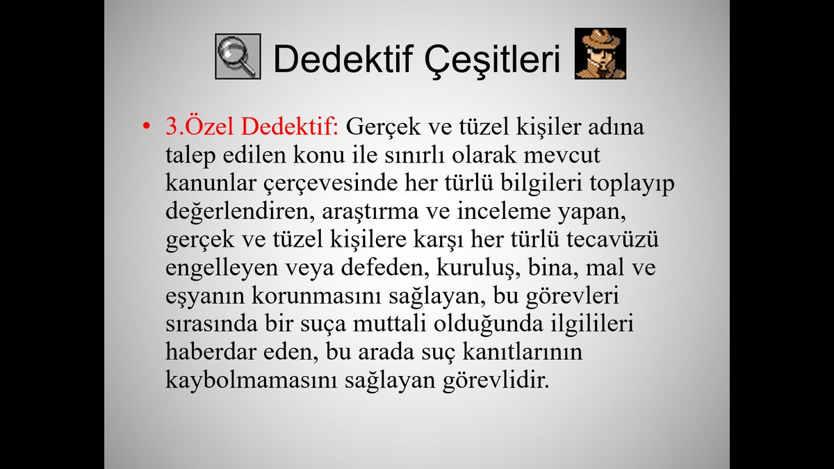 Dedektif Çeşitleri: Adli Dedektif, Resmi Dedektif ve Özel Dedektif @dedektiflikkom <a href="/odakdedektiflik/">a.ö.d.d başkan mesut</a> <a href="/adlibilimciler/">Adli Bilimciler Drn</a> <a href="/adlibilimler/">Adli Bilimler</a>