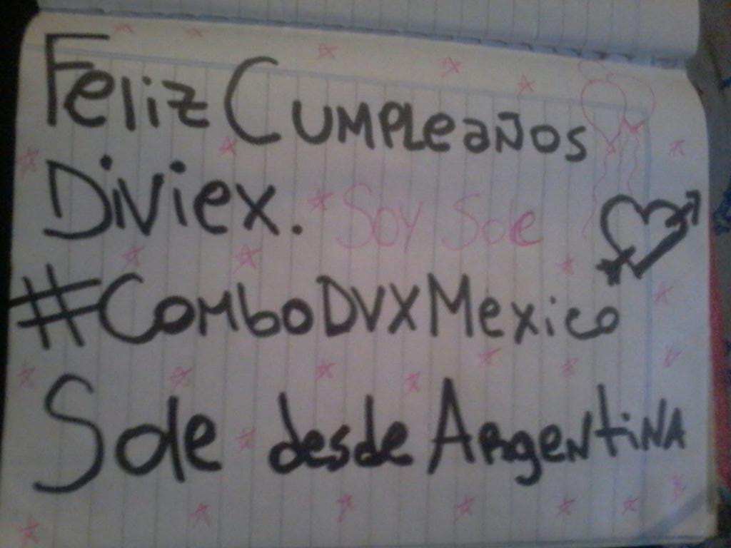 ComboDVXMexico's tweet photo. @SoyDVX Para Dvx De Sole #Argentina #FelizCumpleDVX #ComboDvxMexico @sole_kennylover https://t.co/KeT8wjqpYN