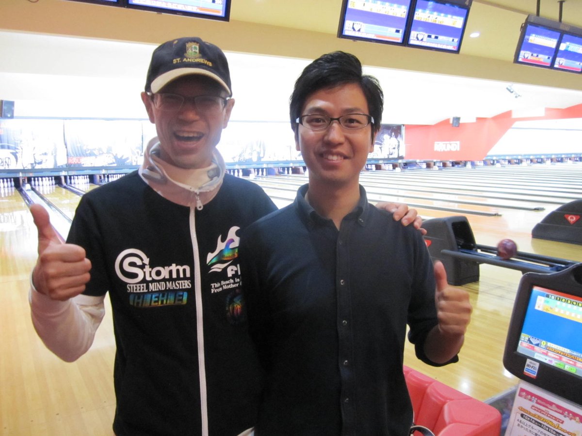oriondent758's tweet photo. 今日は甥っ子/Nephewの俊君とボウリング対決！　#Round1 #Bowling   #リトグリ #Sony  #SSEBTR1 #SmartBTrainer #Music #BTM #SeishunPhotoGraph #101BPM https://t.co/MLXpWm9CJE