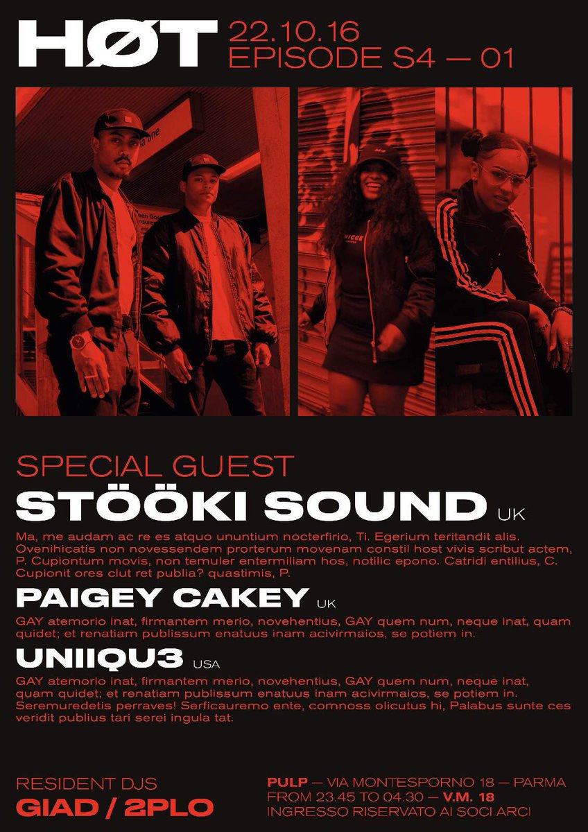 @Giothebaddest I'll be performing in Parma, Italy on 22nd October 🇮🇹✈️ come down