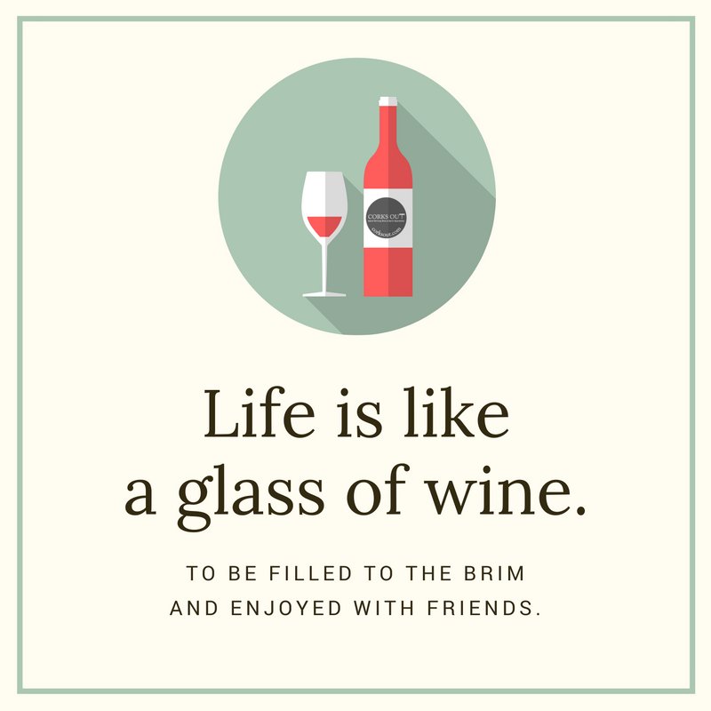 CorksOutTimps's tweet photo. Words to live by! A good #sundaysession includes both friends and wine. You bring the friends and we'll sort the #wine! #WiseWords https://t.co/S22zVU7QYW