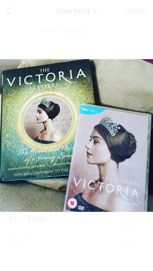 NClulow07's tweet photo. My Pre Order Arrived! 😍😆 #VictoriaITV @ITVVictoria @daisygoodwinuk @Jenna_Coleman_ https://t.co/7Hzcu6OuKm