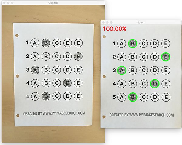 PythonFriends's tweet image. Automatically grading multiple choice tests/exams from photos with Python & OpenCV pyimagesearch.com/2016/10/03/bub…