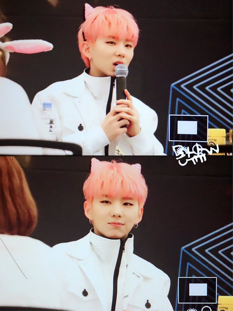 핑크머리 하기 싫어서 이사님한테 전화 걸었다는 몬스타엑스 기현 | 인스티즈