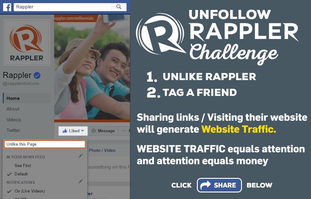 mjsytanco's tweet photo. I did it a year ago! How about you?
#UnfollowRapplerChallenge #PDU30First100Days #Du30 https://t.co/K72m74xDd4