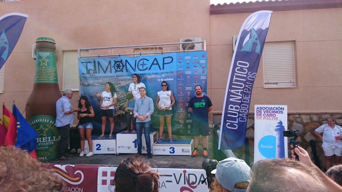 CWCarthago's tweet photo. @elvirasg94 1ª clasificada PreMaster
@vir_alcaraz 3ª clasificada Máster 1
Marina Pérez 1ª clasificada Máster 2
#Bravochicas #Timoncap https://t.co/WJi3Ie9Drf