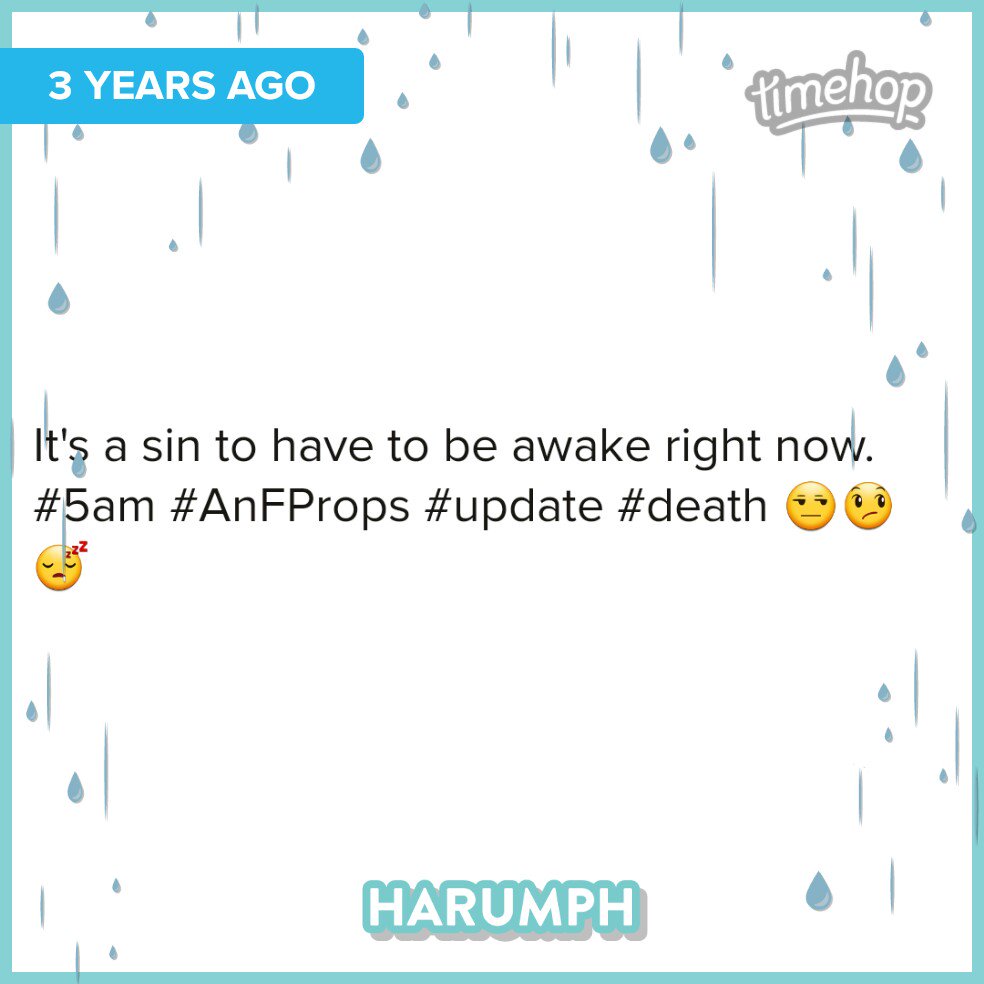 BaileyBabcock's tweet photo. 3 years makes a difference, now I voluntarily got a job which causes me to wake up at 330 and 430 in the morning.  #adulting #offearlier https://t.co/LvcLxxaGXK