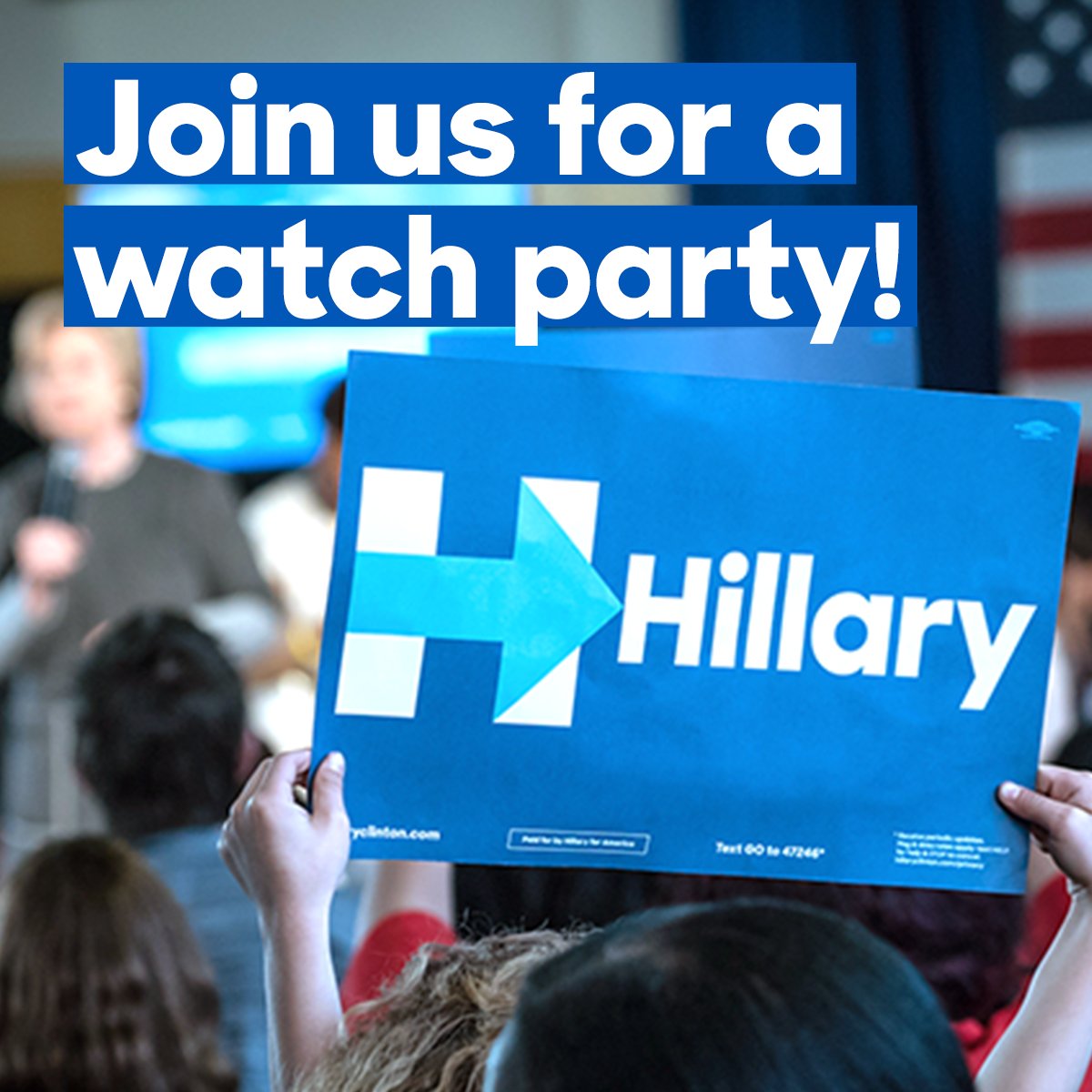 HillaryforCO's tweet photo. It's not too late to join us tonight! Find a watch party near you: https://t.co/Qh3wZQRFvf https://t.co/nog9rH4VoR