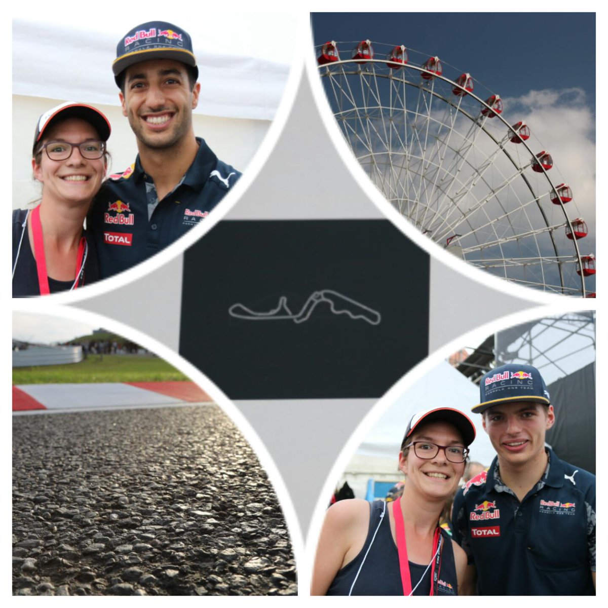 SuzanTimmers's tweet photo. Suzuka, it has been a pleasure! Should be on every F1 fan's wishlist! #JapaneseGP @danielricciardo @Max33Verstappen https://t.co/jIh3EaHsVO