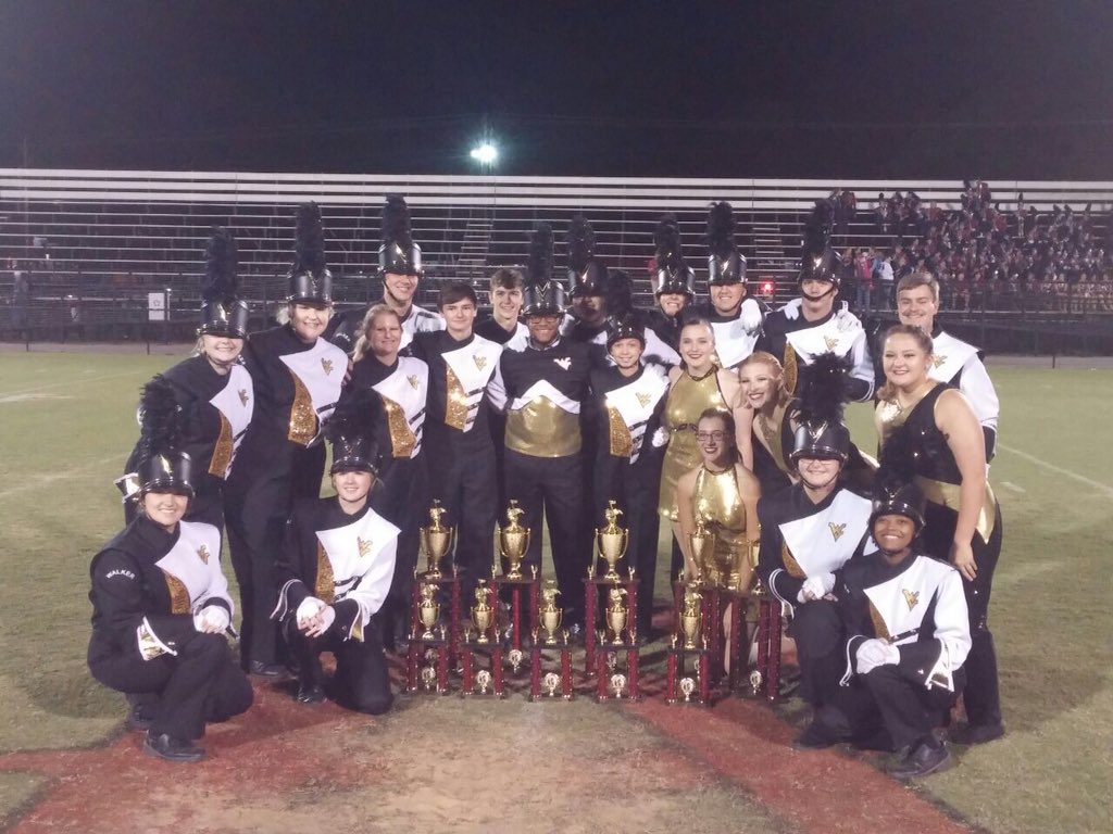WalkerHSBand's tweet photo. This weekend's Pride of the Valley Competition. All superior ratings, and all best in class titles! Good job guys! https://t.co/28EIZvBSog