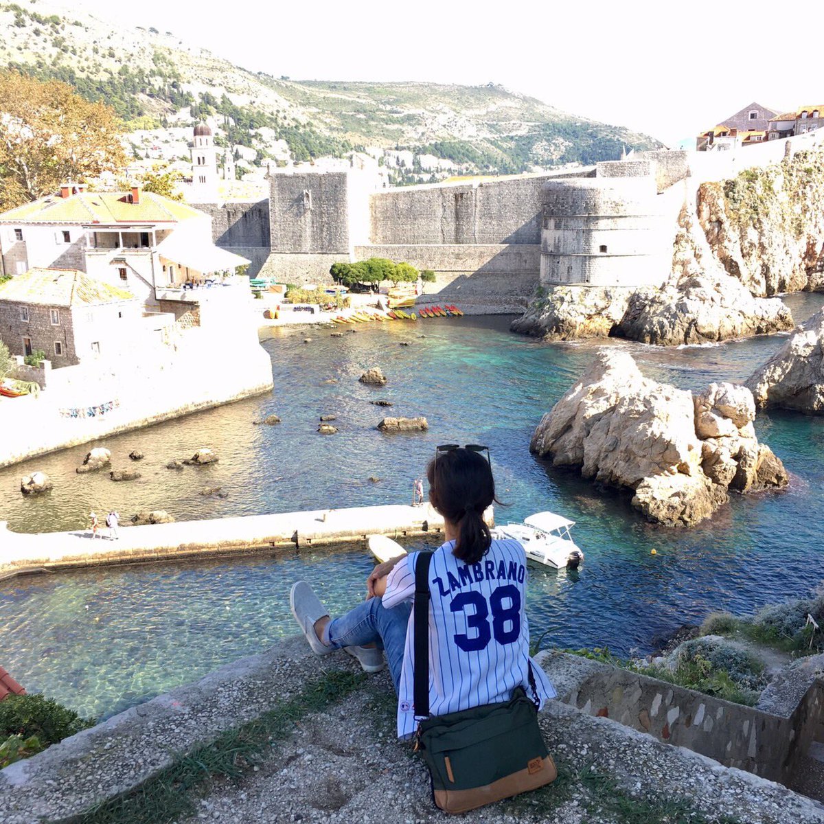 Accompanied by #vorish while visiting 'The Game of Thrones' filming location. The beautiful Dubrovnik, Crotia, snapped by <a href="/rizqyajuwita/">Rizqya Juwita</a>