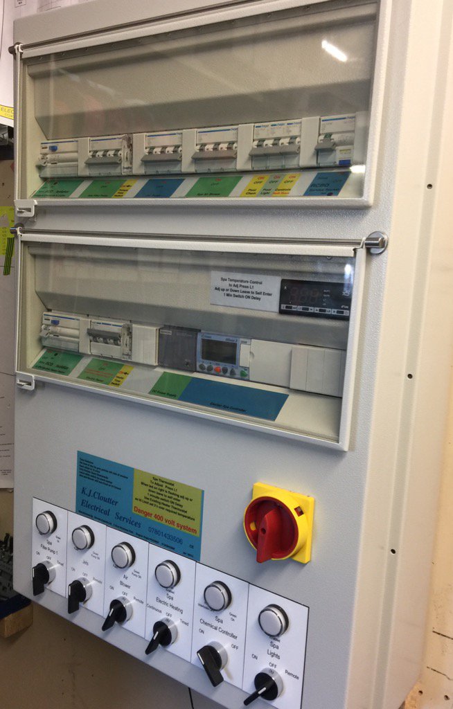 RogerCaplin's tweet photo. Another Electair Control for Hotel Spa https://t.co/PWepFeNEvq