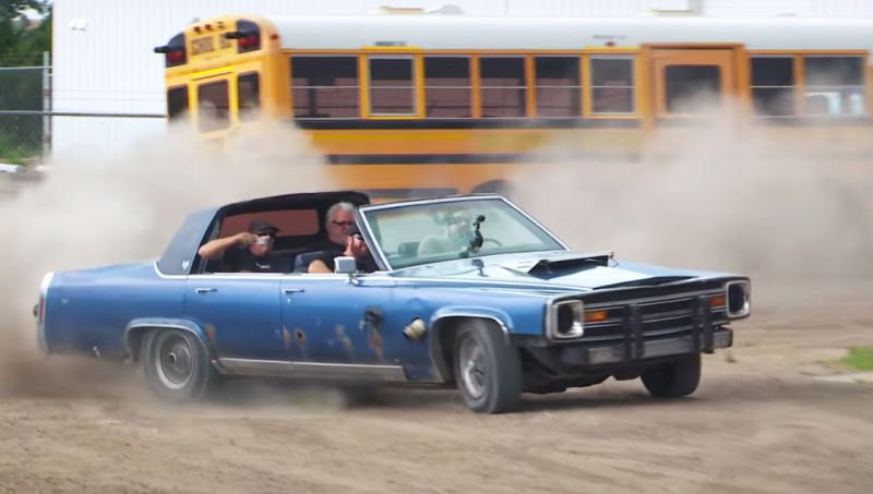 Jalopnik's tweet image. Vicariously cut class and wreck your grampa&apos;s car with this video jalo.ps/sLivfxA