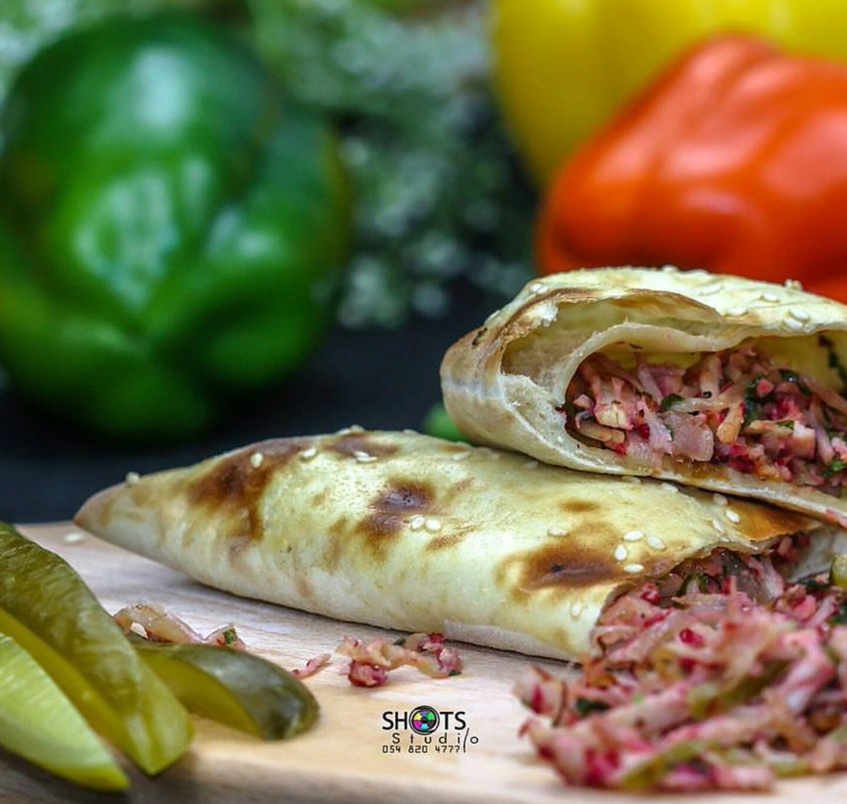 فطائر الدجاج المدخن