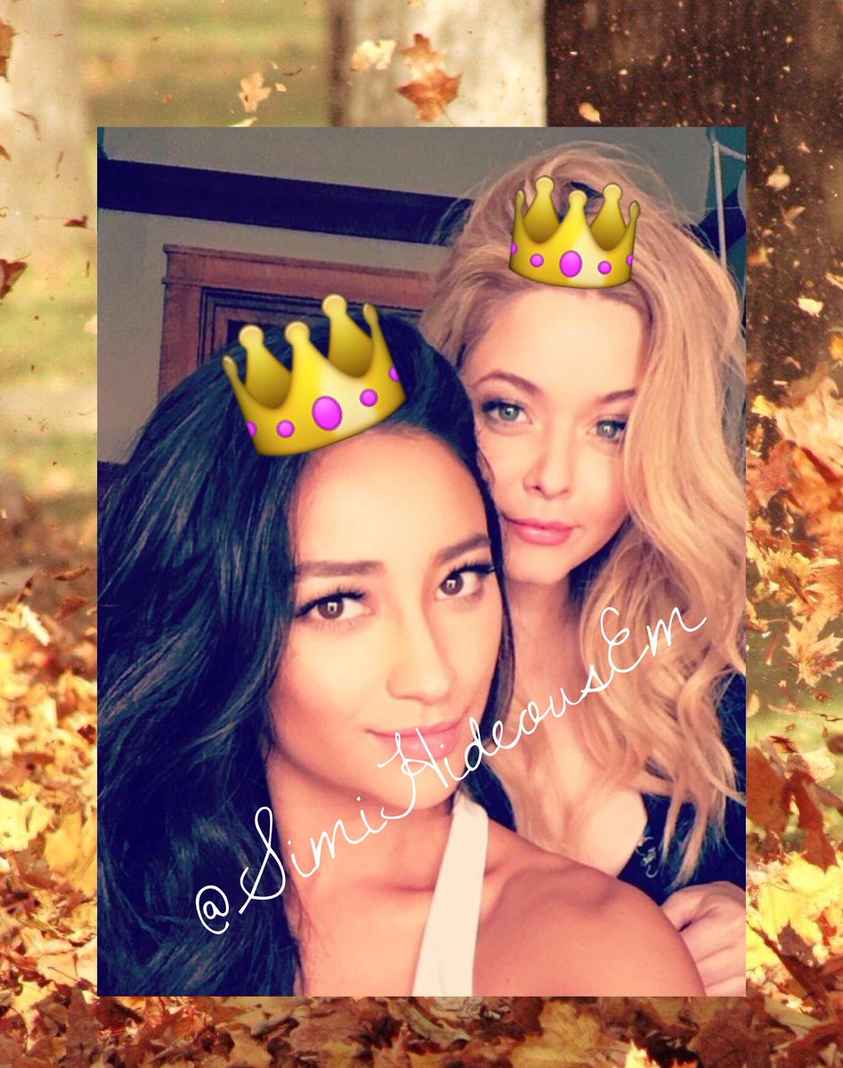 SimiHideousEm's tweet image. I got bored so I started making a lot of edits, here are a few @SexyLierAlison ❤️ I added the crowns on one photo. I'm also taking requests-