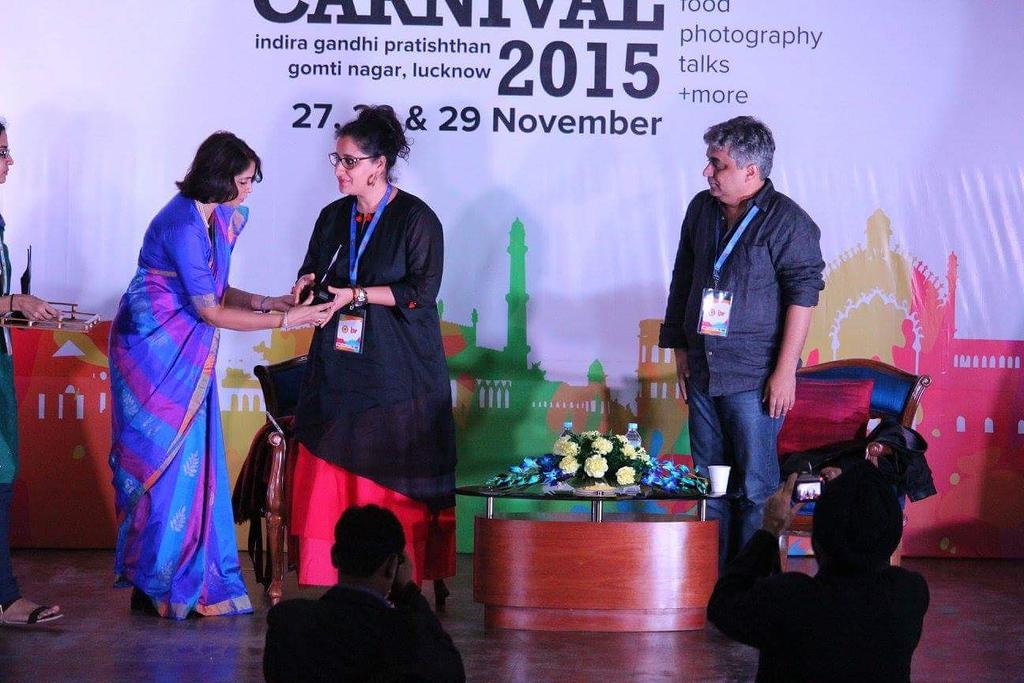 PragyaBisen1's tweet photo. #LucknowLitFest https://t.co/TcHEoyvUZ5