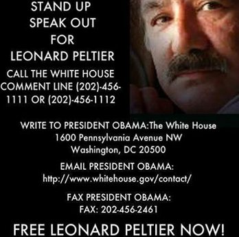militantoutside's tweet photo. “@Tomahawk903: #FREEPELTIER https://t.co/MTti5zV6aE”