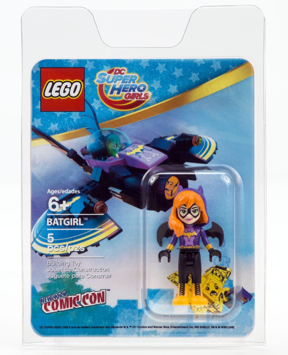 LEGO_Group's tweet image. Retweet to win a New York Comic Con LEGO @DCComics Super Hero Girls Batgirl minidoll #LEGONYCC #SmallButPowerful