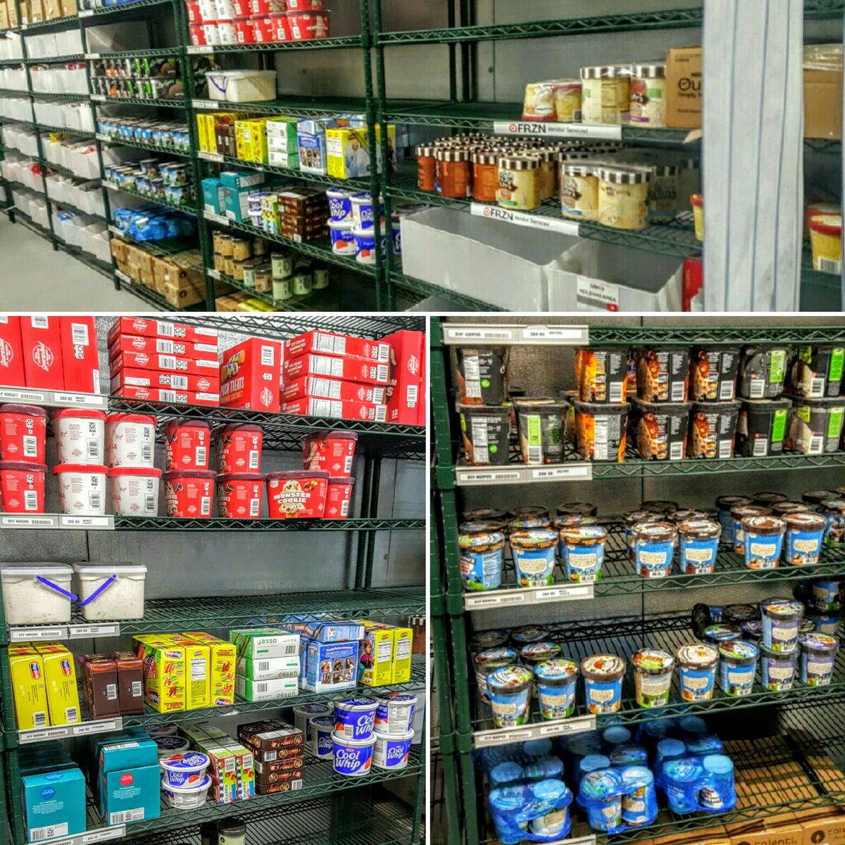 Scaglione_Joe's tweet photo. #T919 BR brand #inthestoreonthefloor #sofreshandsocleanclean @OneBadPony runs a tight ship! Find another freezer that looks like THIS! #G396 https://t.co/iFPzvswlme