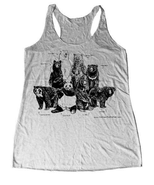 AnimalsAnonym's tweet photo. Jessie Jordan Collection - Bears of the World. https://t.co/az21nnqtK1 #animalsanonymous #shirtsforacause https://t.co/w4UDHaCv9c