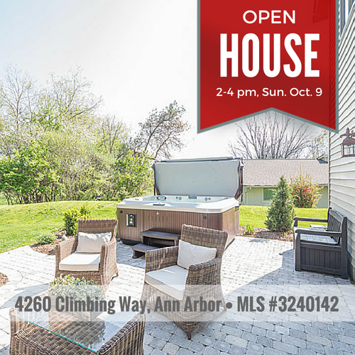 TrilliumRealtor's tweet photo. Imagine: Hot Jacuzzi under winter stars. #OpenHouse at this gorgeous home today 2-4p https://t.co/6l5MOUAyIm #AnnArbor #realestate https://t.co/yjkUCx0WOM