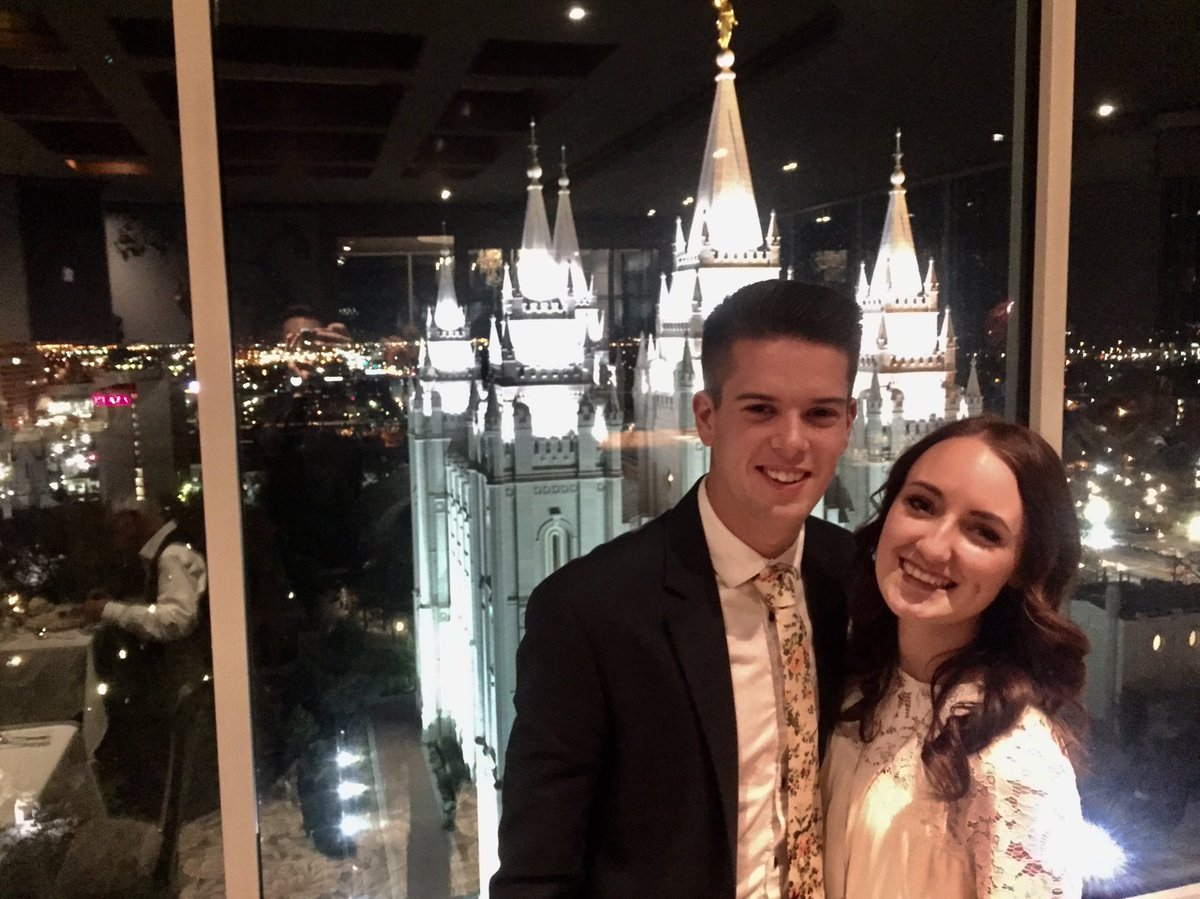 BirdKyleejo's tweet photo. Last night was amazing. The Roof for dinner, then this amazing surprise!!💍🙈 and thanks to my best friends for being there! ❤️ https://t.co/XvyoouaF1s