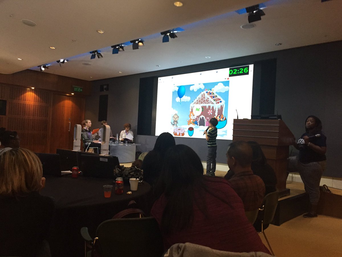 CPascalau's tweet image. It&apos;s time to present to the judges today at @BofAML, after 2 days of coding with the young @Stemettes . #foodcodewknd