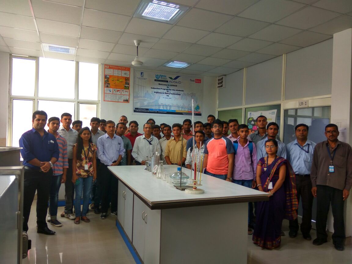 Dairyguru's tweet photo. 3rd batch of #ignou diploma in #dairy technology launched at #ADSKID #academy of #dairyskilldevelopment on oct 8 https://t.co/MMaIEgnzon