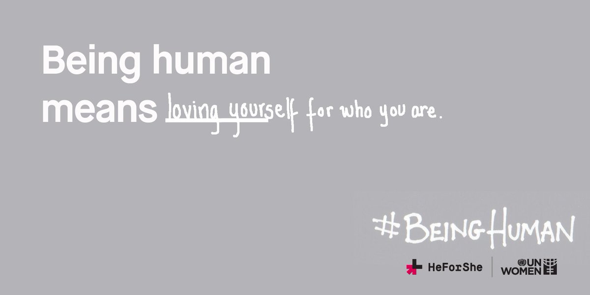HeForShe's tweet photo. #BeingHuman means ______ ? #HeForShe @edgarramirez25  @UNICEF https://t.co/34gCKzOav0