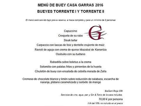 casagarras's tweet photo. Desde hoy y durante todo noviembre... #JornadasGastrobomicasBuey #CasaGarras #Karrantza #Enkarterri https://t.co/Dj98G9zBTS