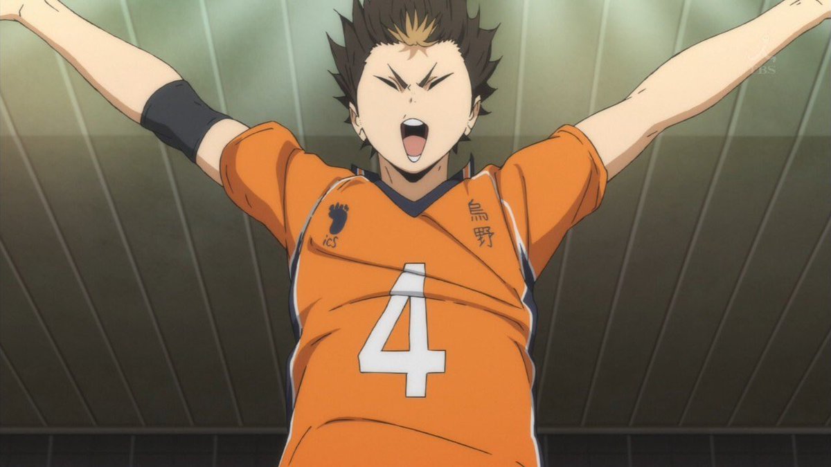 ぽてと 低浮上 U Tvitteri 夕くん はぴば リベロとしてみんなの背中護るとことか ちっちゃいのに器でっかいとことかめっちゃ かっこいい 龍之介とふざけてるときめっちゃおもろいし最高 はやく 3期でかっこいいとこ見せてー 西谷夕生誕祭16