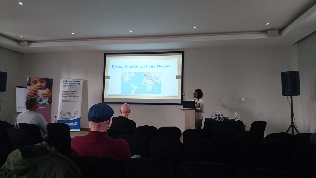 jdbothma's tweet photo. Thanks @JessicaUpani for sharing how Python Namibia Society get kids started on programming #PyConZA16 https://t.co/dEugbDPcNN