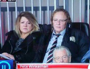 DeanCP08's tweet photo. The face you pull when you realise the team that started after you stole their league place are above you after just 14 years #afcwimbledon https://t.co/FiGqVqotbX