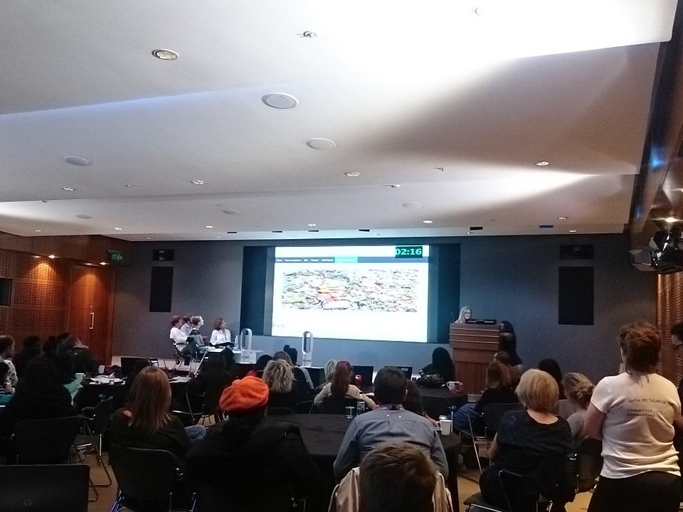 Stemettes's tweet image. Lana is a food connoisseur don&apos;t you know @BofAML #foodcodewknd #foodwastage #7billiontonnes #demoday #girlsintech