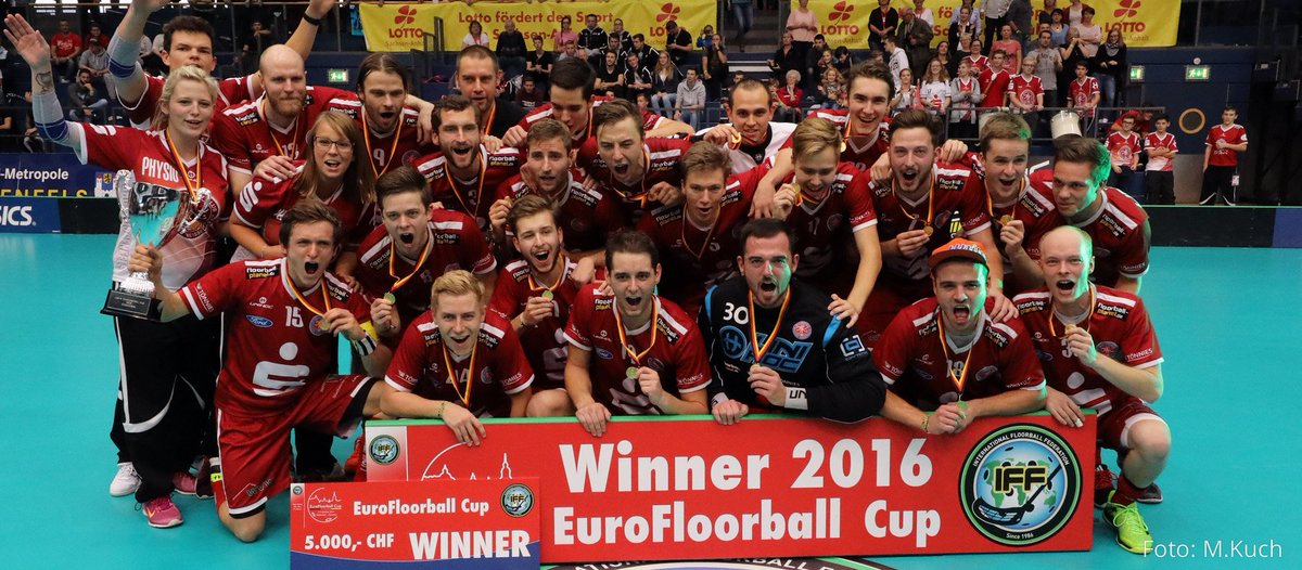 UHC_Weissenfels's tweet photo. #efc2016
Winner 2016 EuroFloorball Cup: @uhc_weissenfels https://t.co/T25Vbqh5eG