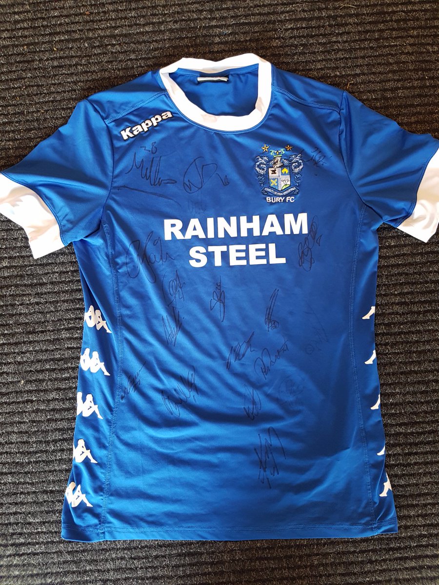 bury_commercial's tweet photo. ICYMI: Some @buryfcofficial match-worn signed shirts available NOW on our eBay Store https://t.co/q1xmkfXI7H 
#buryfc #shirts #signed https://t.co/RWQk4nURCu