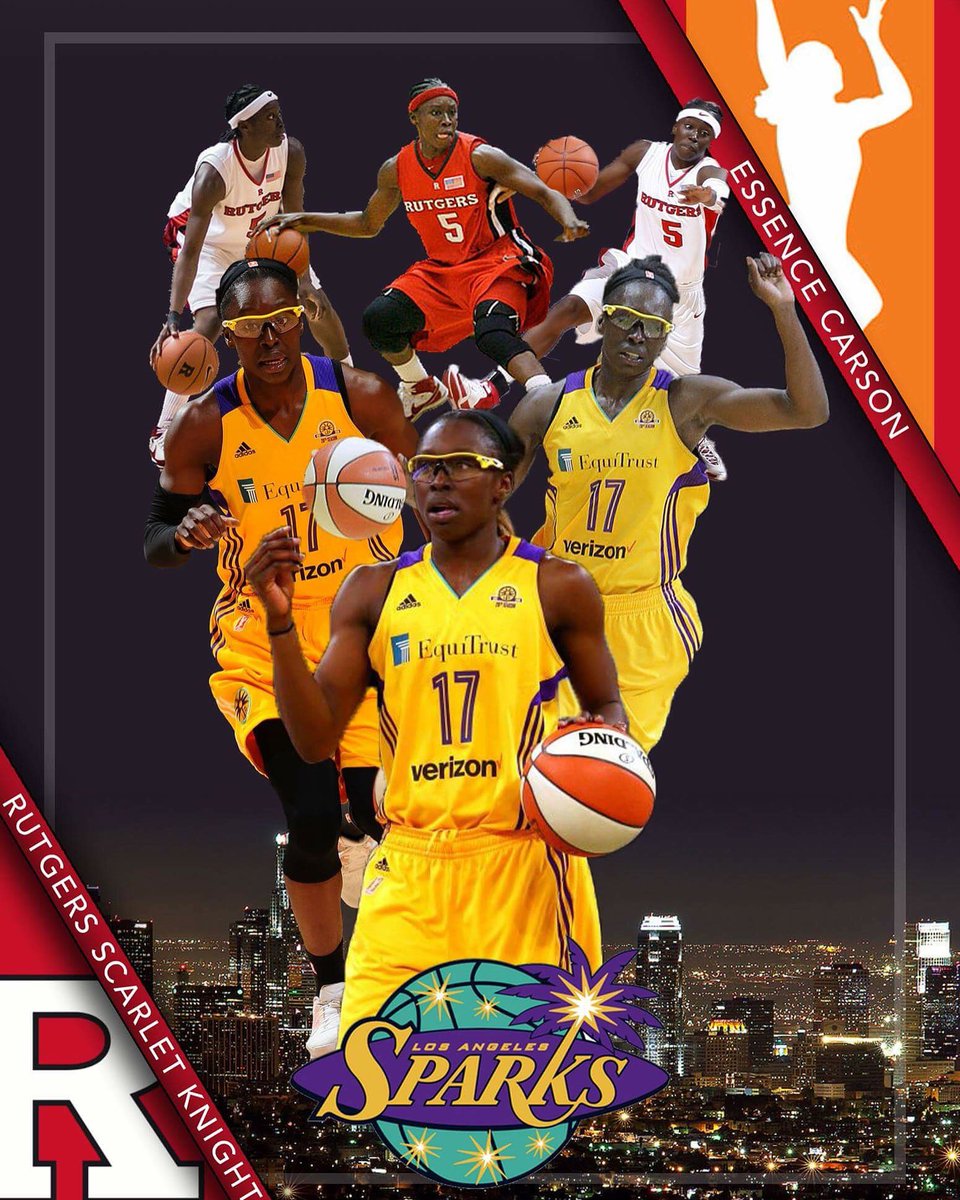 cvivianstringer's tweet photo. The WNBA Finals start TODAY at 3pm on ABC. Good Luck to RFam Essence Carson! @Pr3pE #RPros https://t.co/YUd2A541Te