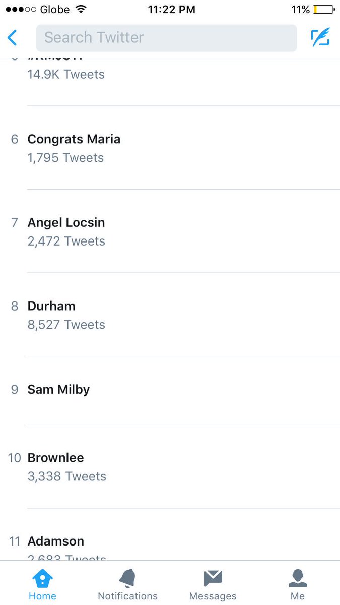 goddardgabriel1's tweet photo. second spot , SEVEN AND NINE SPOT WOOOOOOW Angel Locsin and Sam Milby #GGVLaughTrip are TRENDING https://t.co/IDEAIjuqNm