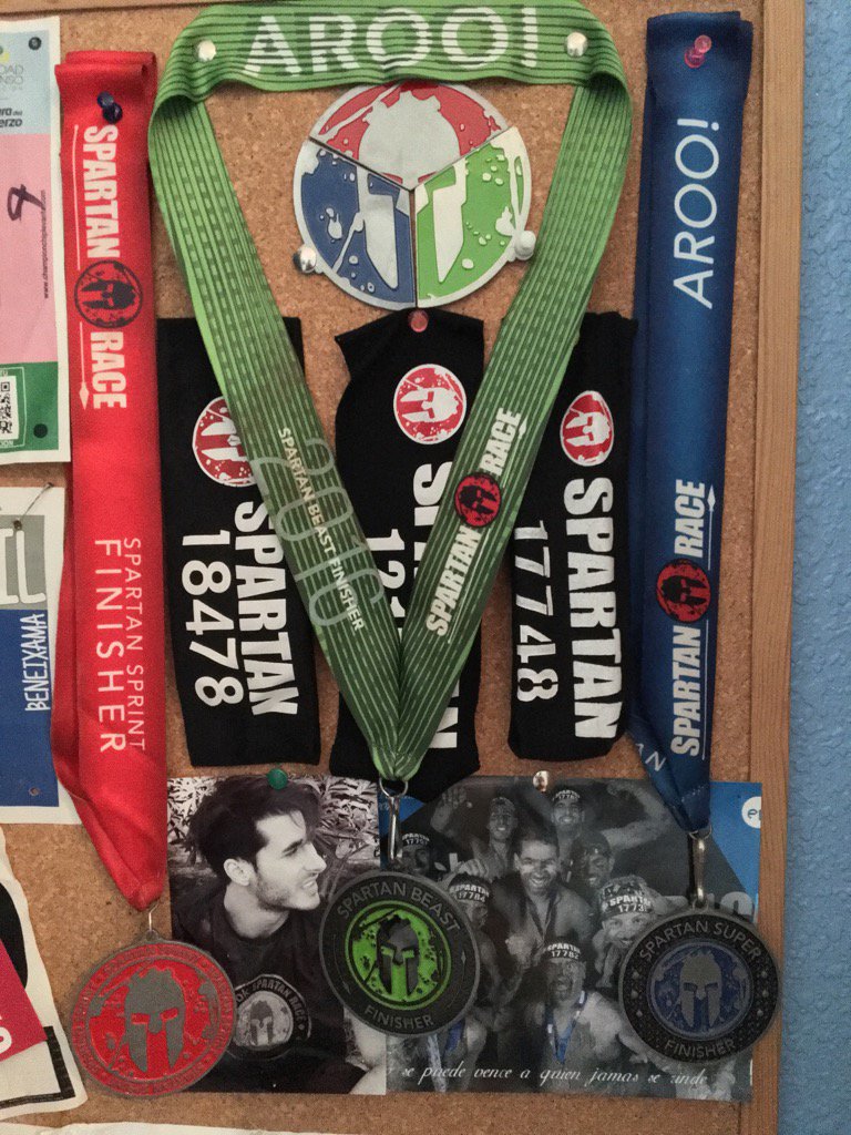 Ulisescasasola's tweet photo. Fin de ciclo #SpartanRace #Trifecta #ObjetivoConseguido https://t.co/DbOp7itH8P