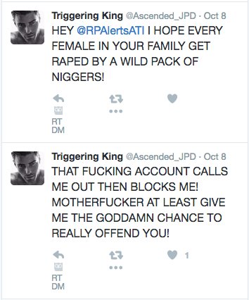 Ladies &amp; Gentlemen, 

These are the typical tweets arising from this account. 

Protect your accounts. Report/Block as you see fit. RT.