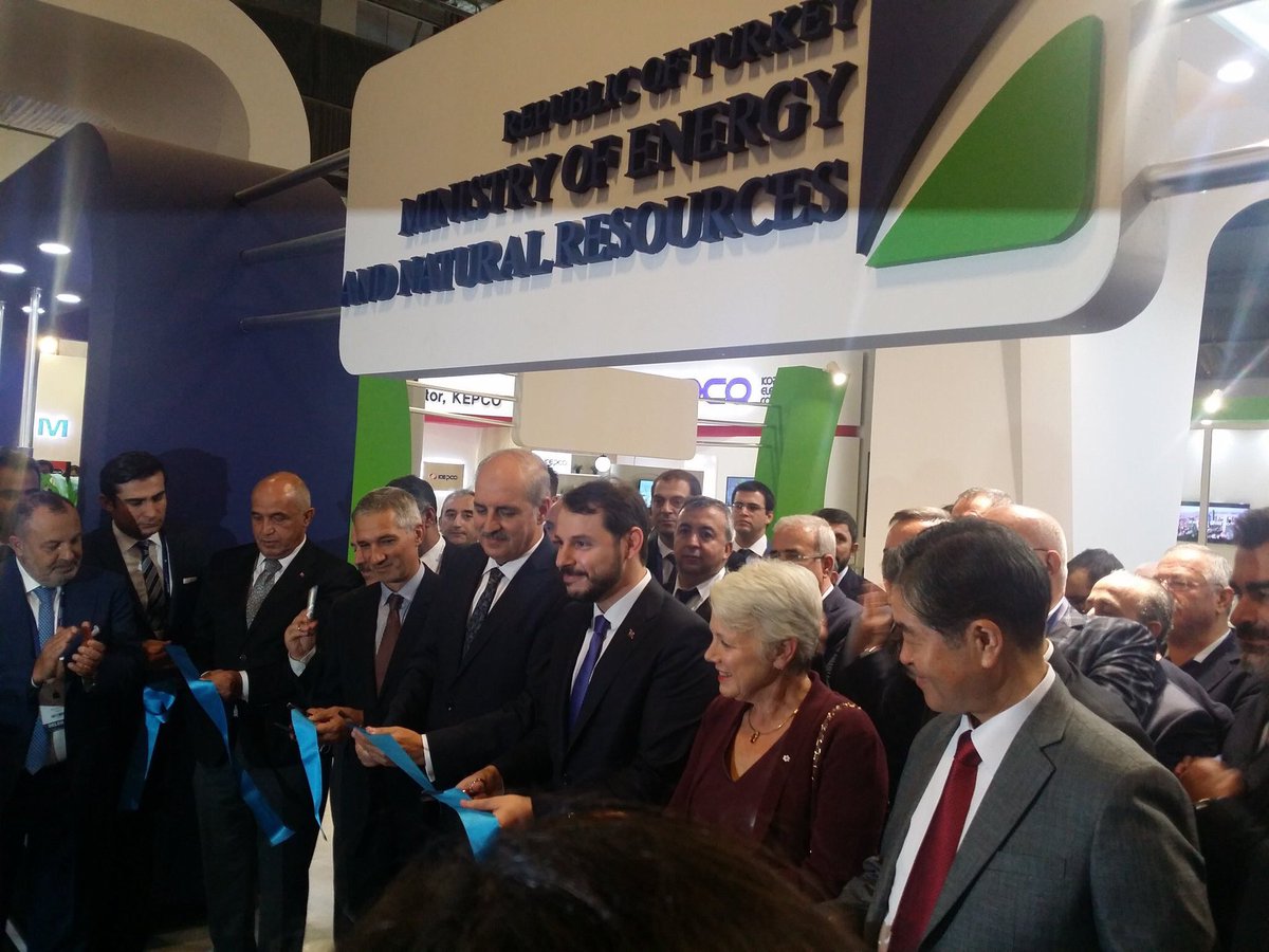 23. Dünya Enerji  Kongresi fuarı açılışını, Başbakan Yard. Sn <a href="/NumanKurtulmus/">Numan Kurtulmuş</a> ve <a href="/TCEnerji/">T.C. Enerji ve Tabii Kaynaklar Bakanlığı</a> Bakanımız Sn  <a href="/BeratAlbayrak/">Berat Albayrak</a> ile birlikte yaptık