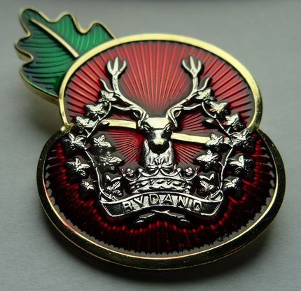 RT &amp; Like to win a metal Gordon Highlanders poppy pin from poppypins.co.uk who produce wide range of Corps &amp; Regimental pins.