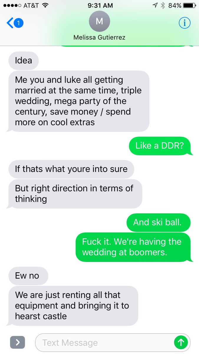 dmgutz15's tweet photo. This is what we Gutz siblings talk about on Sunday mornings since we stopped going to church @mmgutz @lwgutz https://t.co/jqX2ya469v