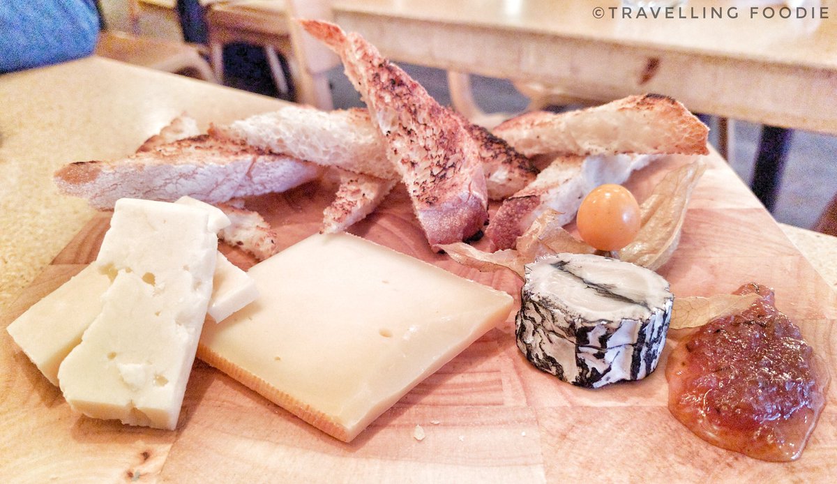 Cheese Board at Le Baratin Toronto
