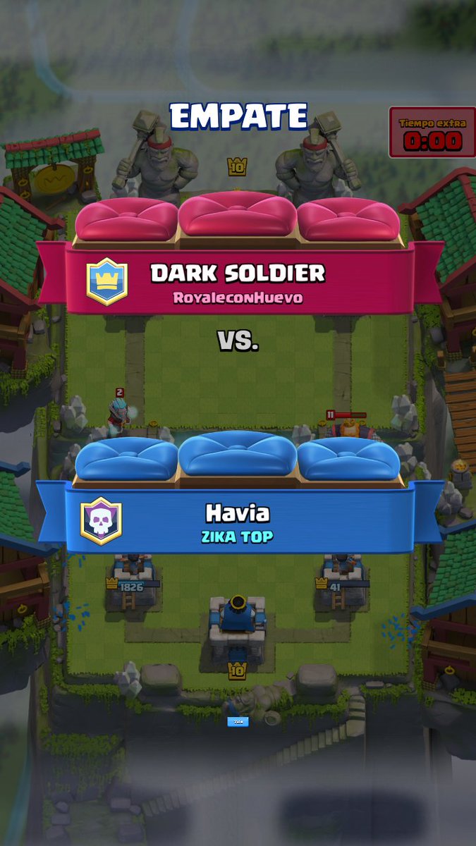 ZikaTop03's tweet photo. Havia de Zika Top, dándole pelea a un miembro de #RoyaleConHuevo cantera de @RoyaleQueso @Alvaro845 #ClashRoyale https://t.co/iU6fYEK92I