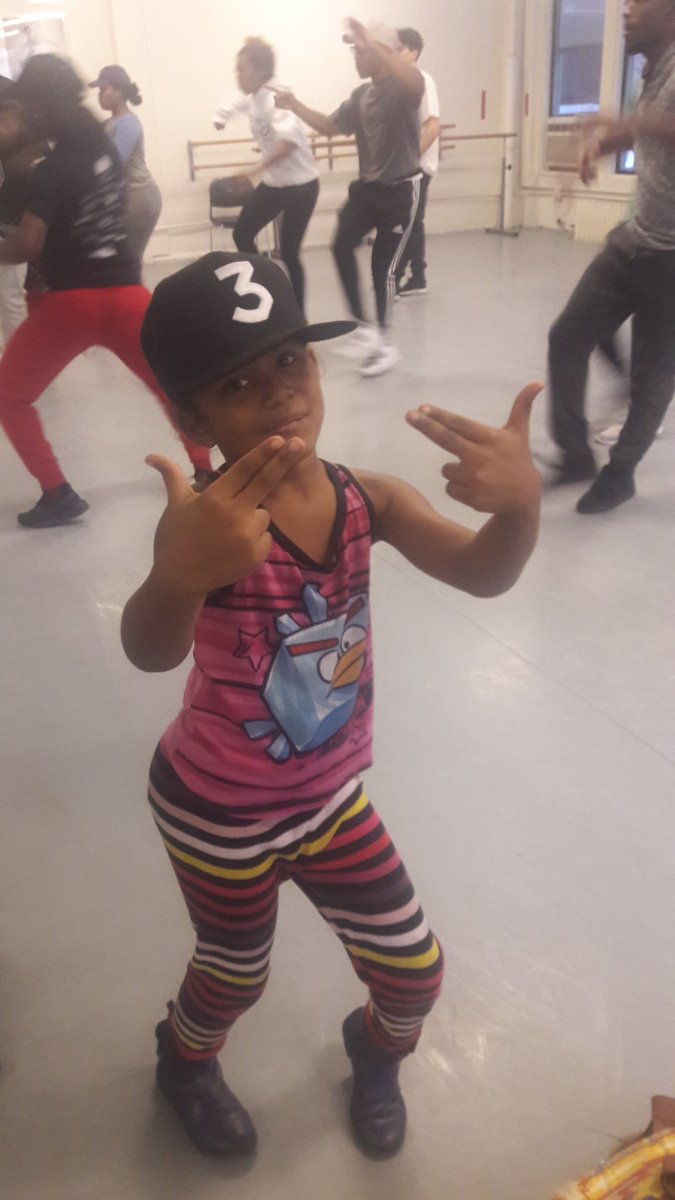 dancetanj's tweet photo. @chancetherapper #joeisimone is rocking the chance 3 hat during @THCChicago rehearsal!! Sending you love chano! https://t.co/eaTE9BUNv1
