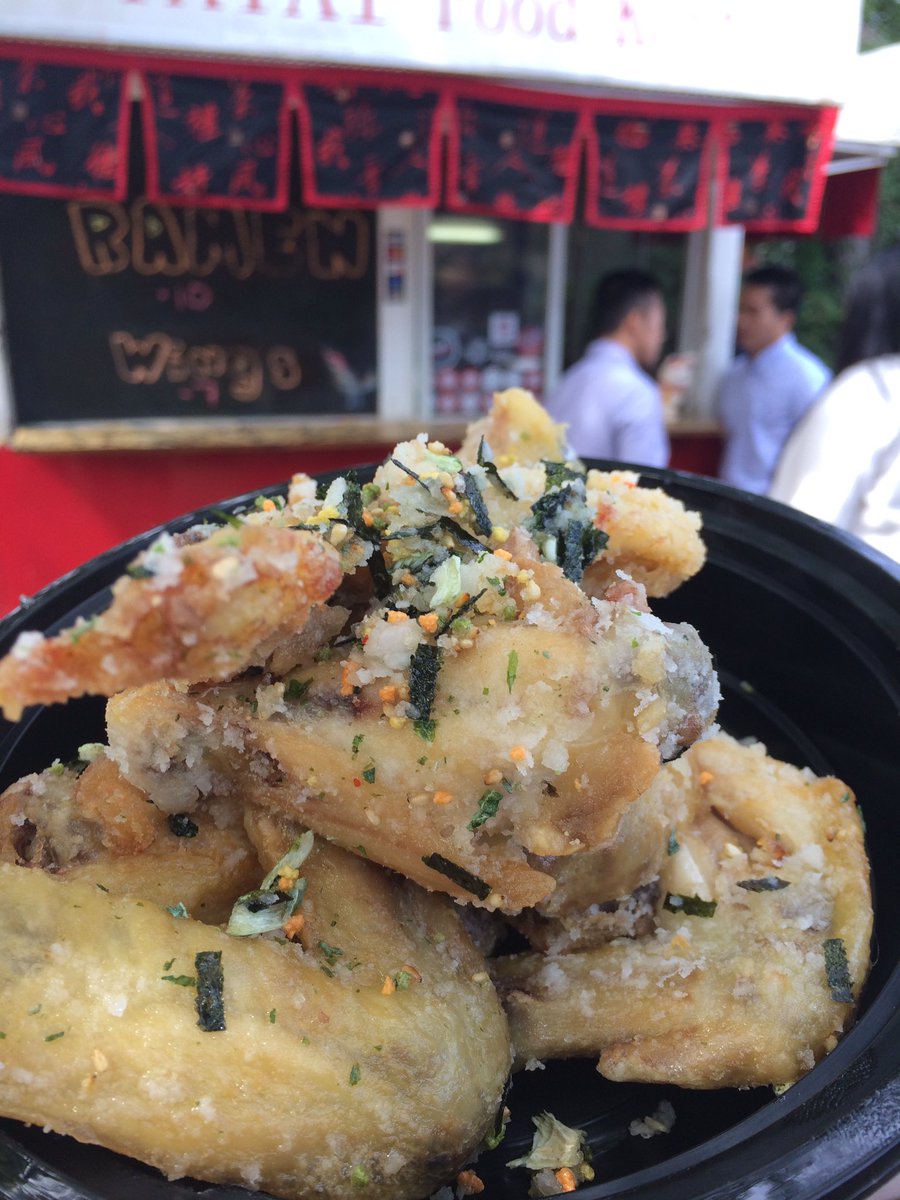 Wings!!  From <a href="/YataiFoodKart/">Yatai Food Kart</a> <a href="/FWFoodPark/">Fort Worth Food Park</a> with <a href="/CrazyburgerFW/">Crazy Burger FW</a> <a href="/SantoFrijol/">Santo Frijol</a> <a href="/LifeIsSweetFTW/">Life Is Sweet FTW</a> @pietroitalianbistro