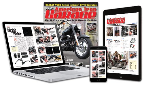 swymanblackburn's tweet photo. I'm excited that @AmericanIronMag Garage is going up to six times per year. Great DIY @harleydavidson publication https://t.co/6hu4a0XCTx https://t.co/HO1fRtOstT